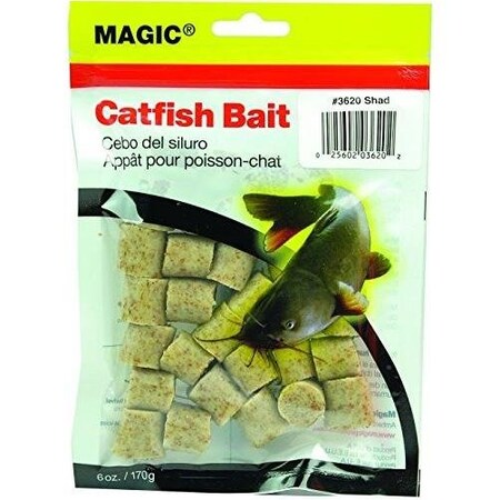Magic Catfish Bait 6Oz Bag Natural Shad 3620